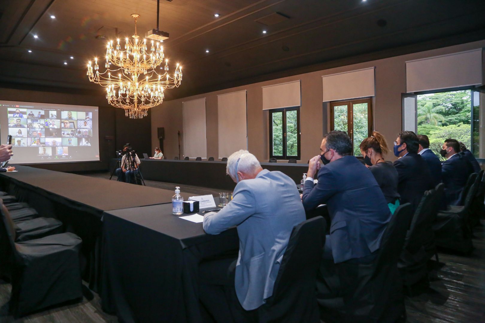 Em reunião, Doria pede ampliação de testagem e fiscalização