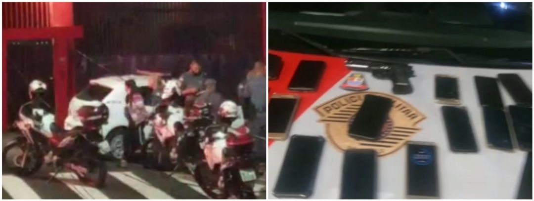 Carapicuíba: quadrilha que fazia arrastões é presa em flagrante; veja o vídeo