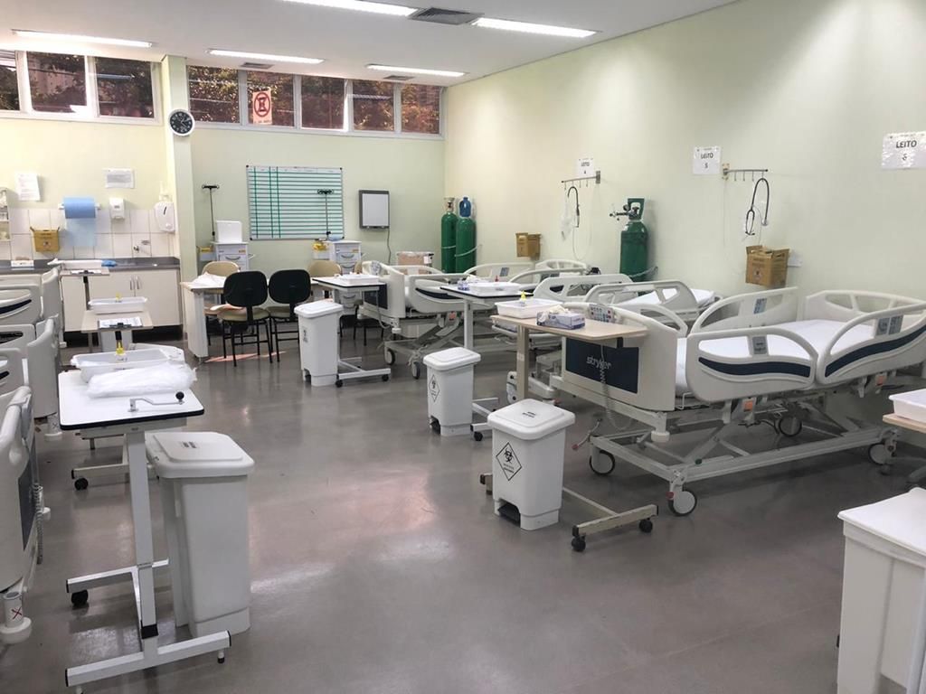 Hospital Municipal de Barueri amplia leitos para covid