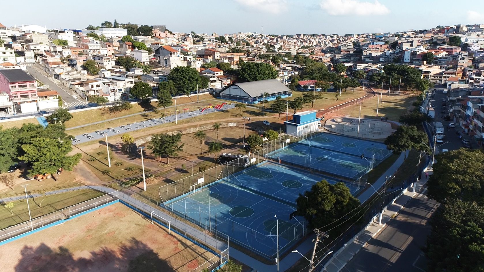 Após ser revitalizado, Parque do Planalto é reaberto em Carapicuíba