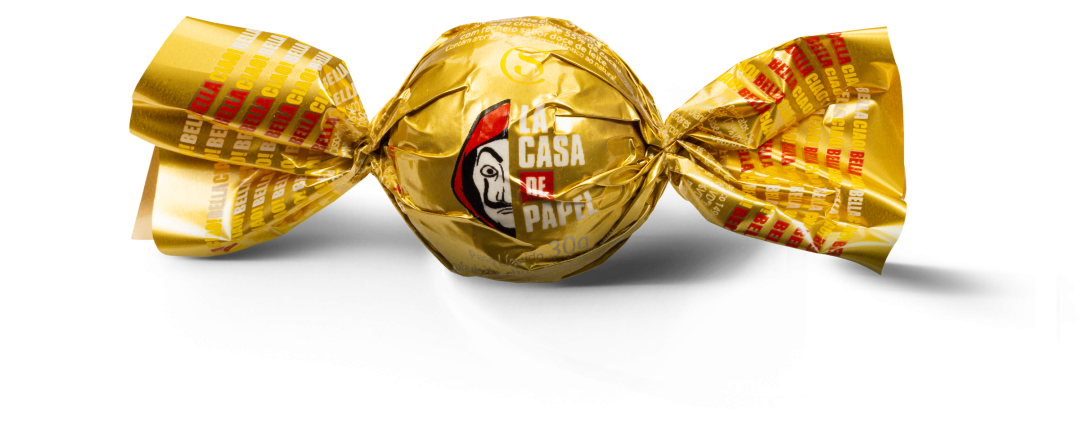 "La Casa de Papel" e "The Witcher", da Netflix, inspiram novos sabores de trufas da Cacau Show
