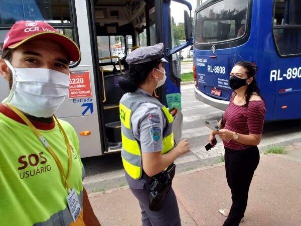 Campanha da CCR ViaOeste visa orientar pedestres e
ciclistas no Sistema Castello-Raposo