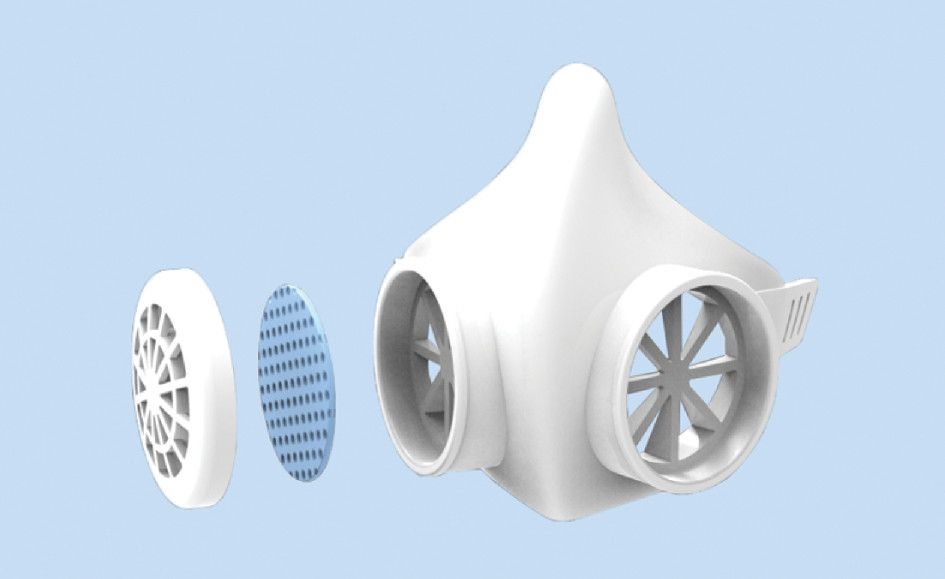 Empresa cria máscara bactericida reutilizável