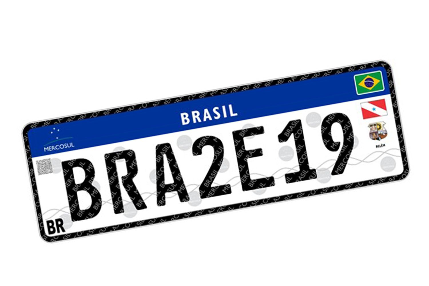 Placa Brazil A partir de fevereiro, carros podem receber nova placa