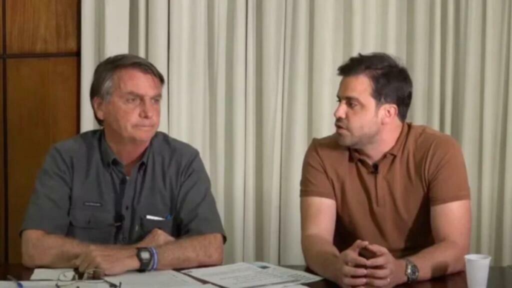 Em apoio à reeleição, Pablo Marçal promove live com o presidente Jair Bolsonaro
