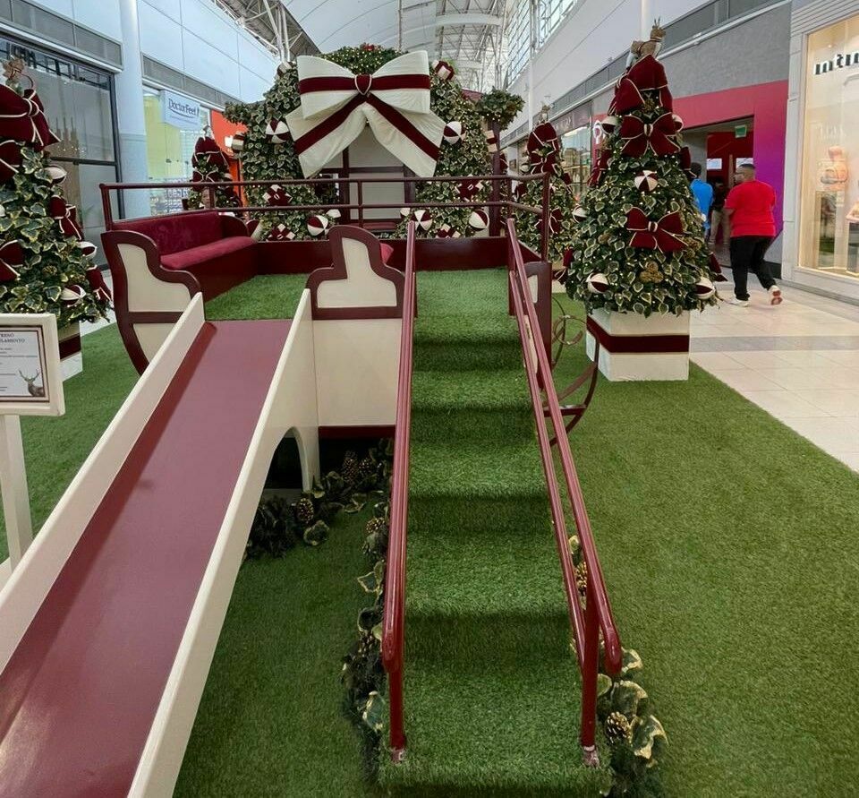 Com presença do Papai Noel, shopping Tamboré inaugura decoração natalina neste sábado (12)