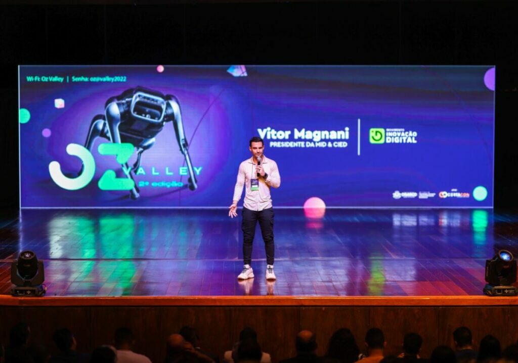 Osasco: com robô chinês CyberDog, OZ Valley reúne startups e anuncia inauguração do Polo Tecnológico