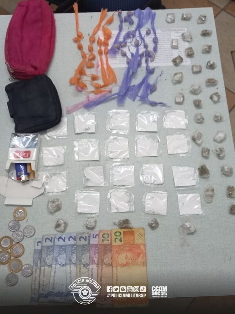 Traficante é preso em Osasco com diversas porções de maconha, cocaína e crack