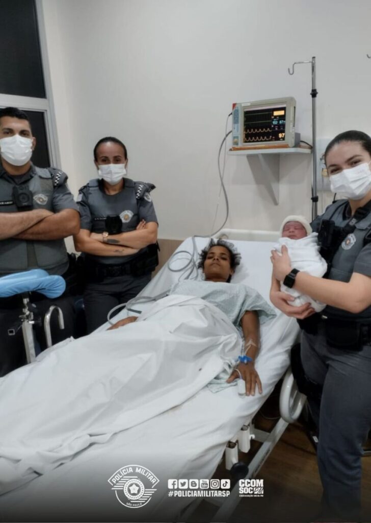 Final feliz: em Carapicuíba, PM auxilia duas gestantes que estavam em trabalho de parto