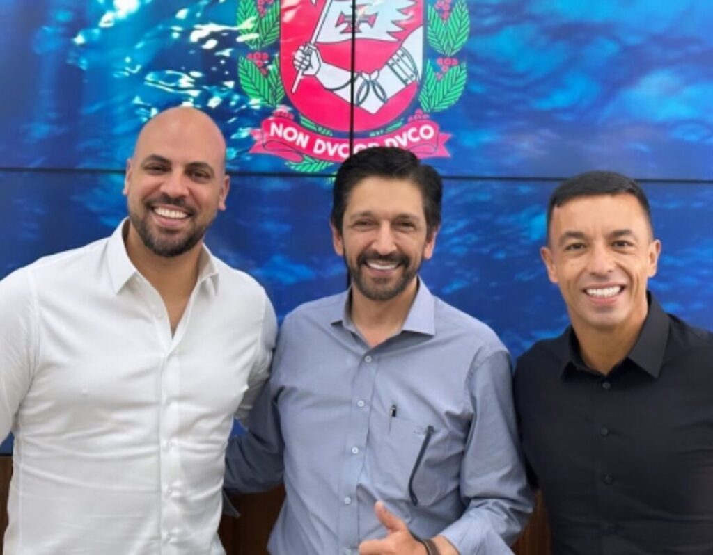 Prefeitos Rogério Lins e Ricardo Nunes discutem obras para divisas entre Osasco e São Paulo
