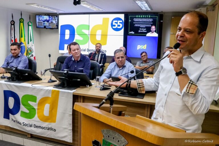 Vereador Ribamar Silva assume vice-presidência do PSD em Osasco