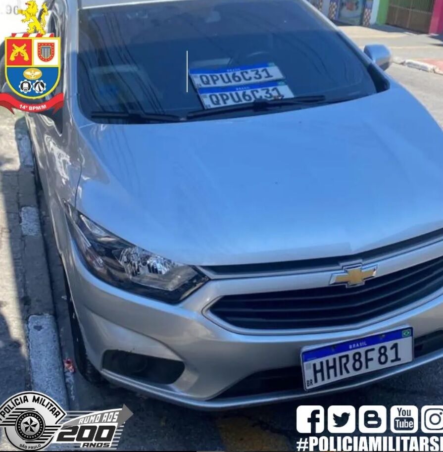 Osasco: homem é preso com veículo furtado no Baronesa