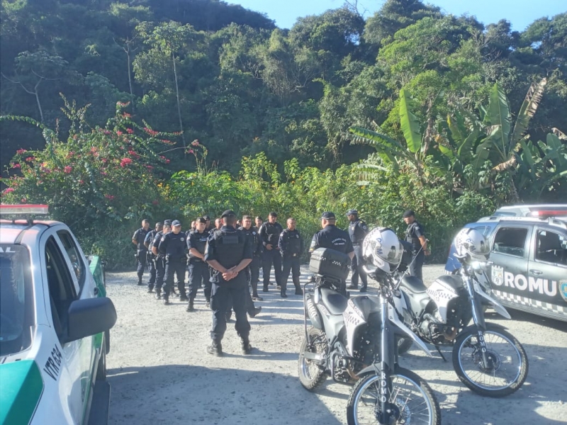 Unindo forças, GCM de São Roque realiza ação com agentes de Carapicuíba, Itapevi e Vargem Grande Paulista