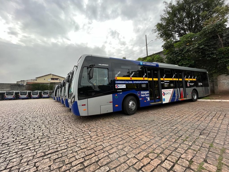 EMTU: 20 novos ônibus circularão no Corredor Itapevi-Osasco