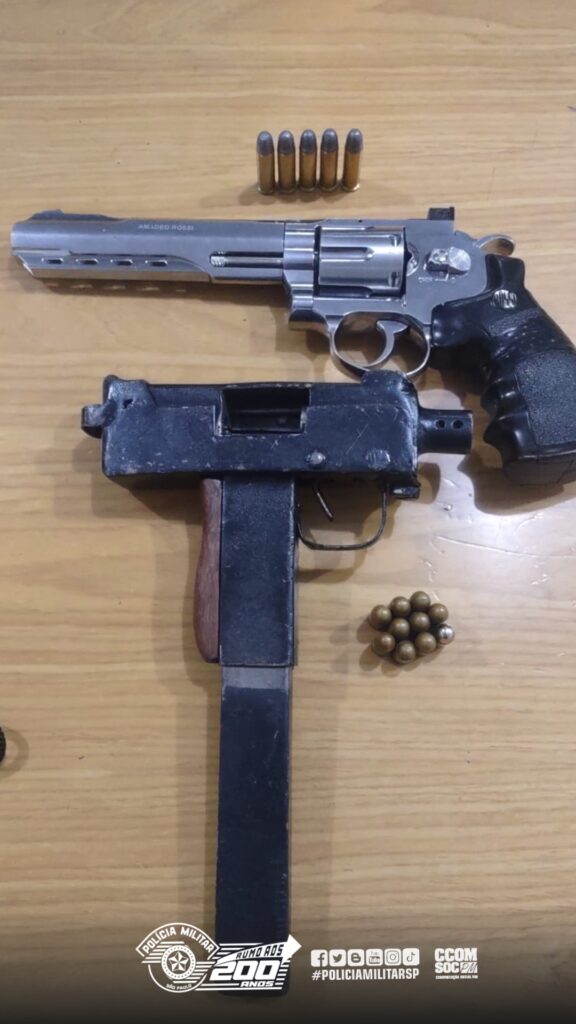 Diversas munições foram apreendidas na ação (Divulgação/PMESP)