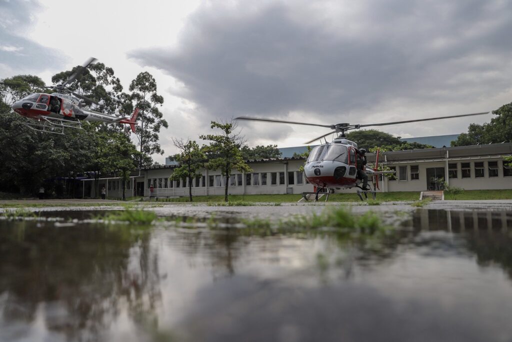 Novo helicóptero é entregue à PM para resgates e emergências