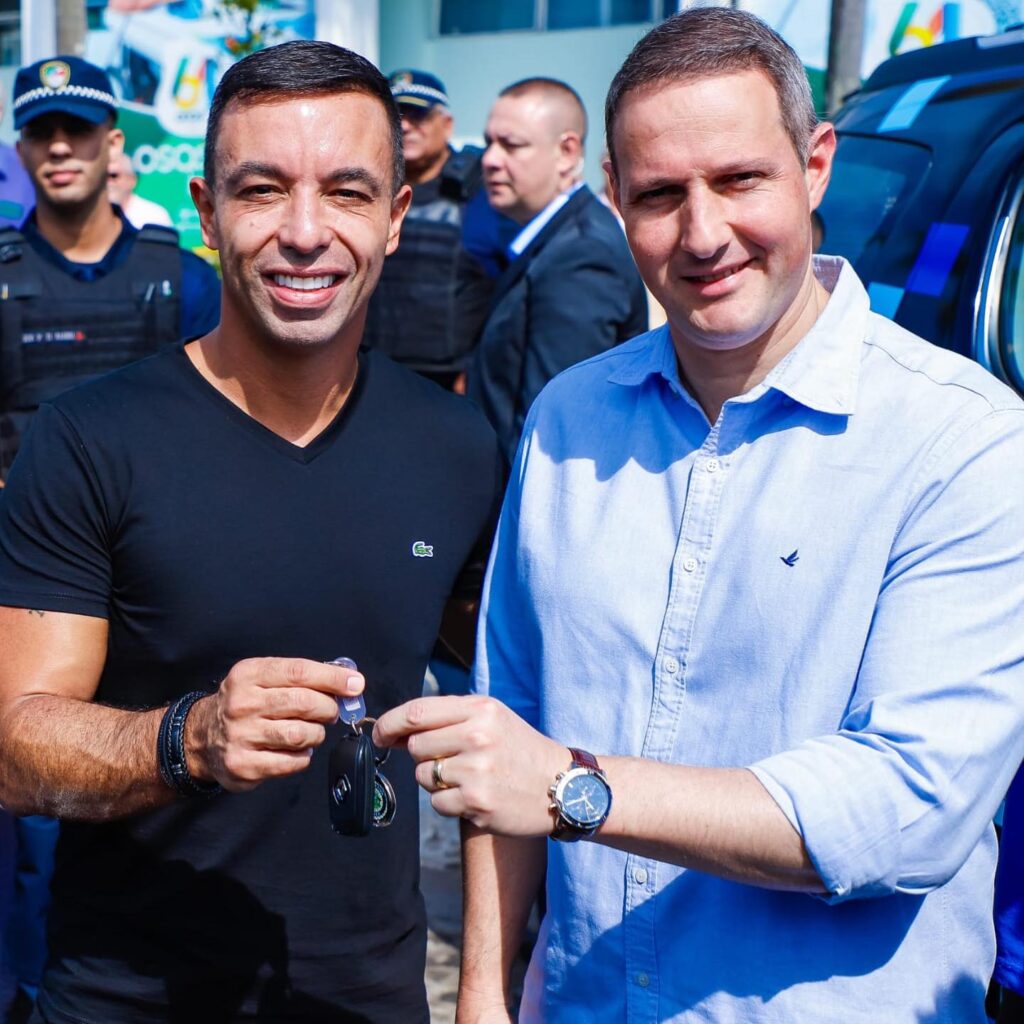 Guarda Civil de Osasco recebe novas viaturas para a Ronda Escolar