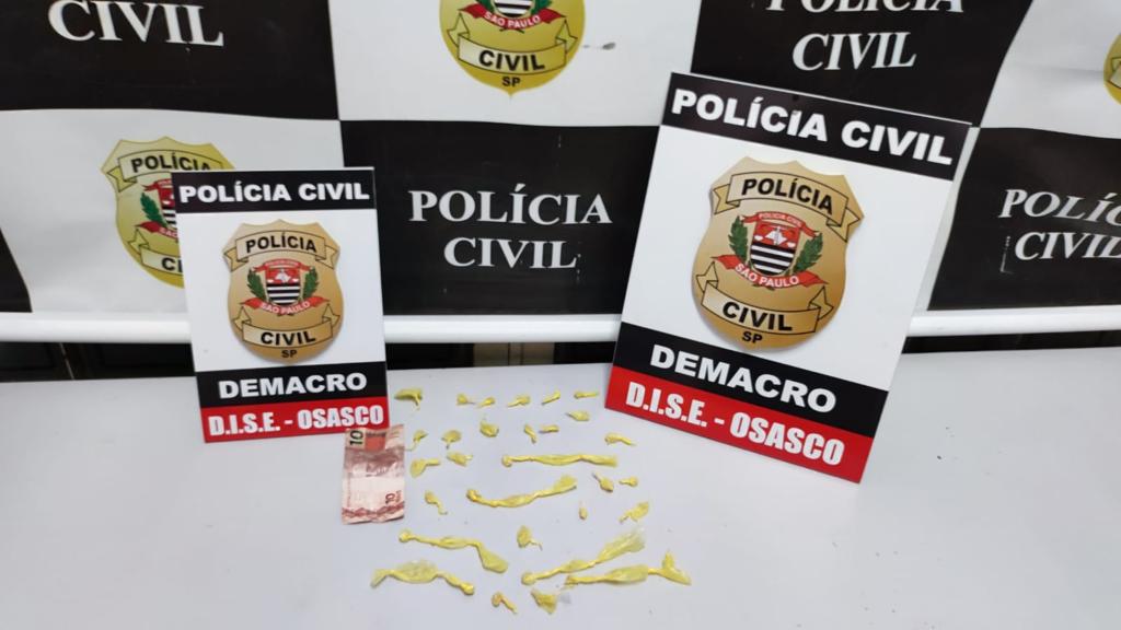 Homem é preso com porções de crack no Centro de Osasco