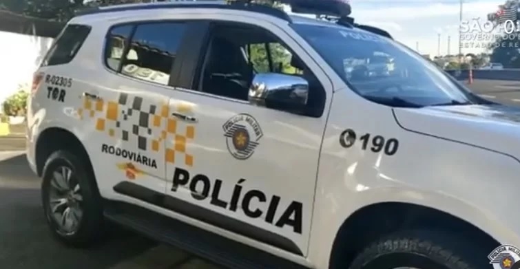 Abordagem foi feita por agentes da TOR (Divulgação/PMESP)