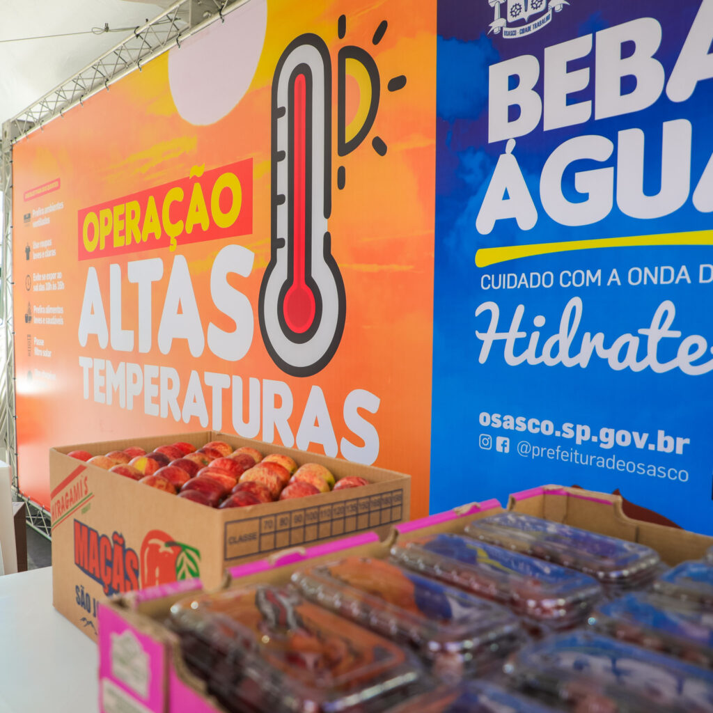 CALOR: Osasco pode atingir 37ºC e umidade do ar 24%