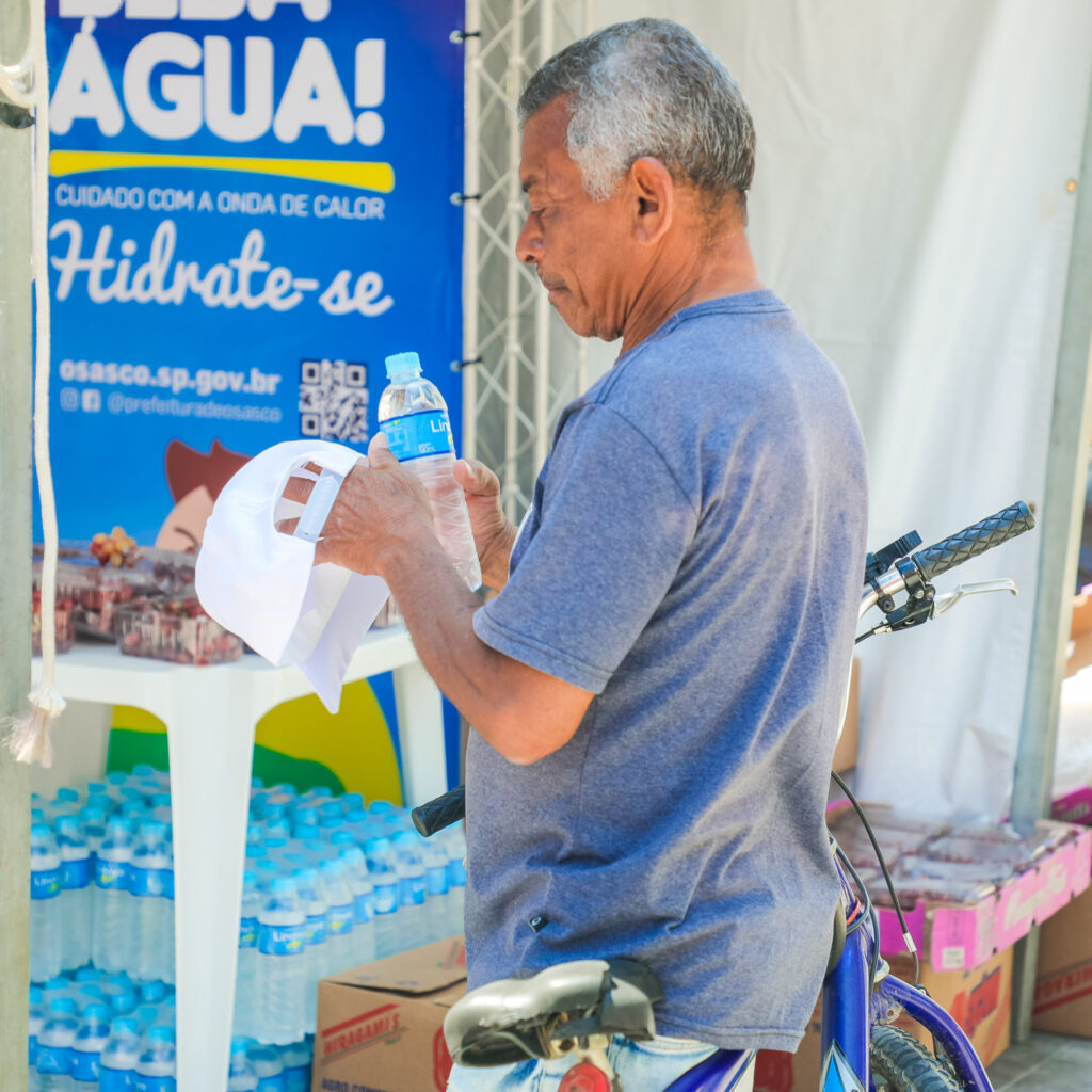 CALOR: Osasco pode atingir 37ºC e umidade do ar 24%
