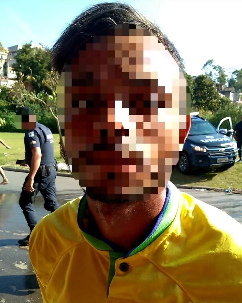 Prisão do autor do crime ocorreu no bairro Mirante da Mata (Divulgação/GCM de Cotia)