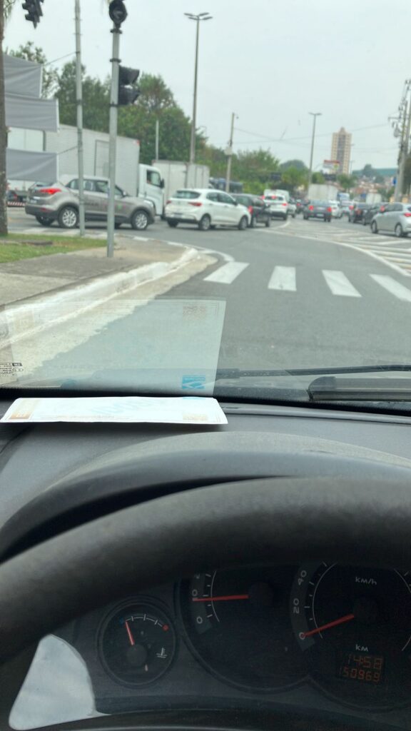 Pontos de engarrafamentos estão sendo registrados na região (Redação Giro S/A)