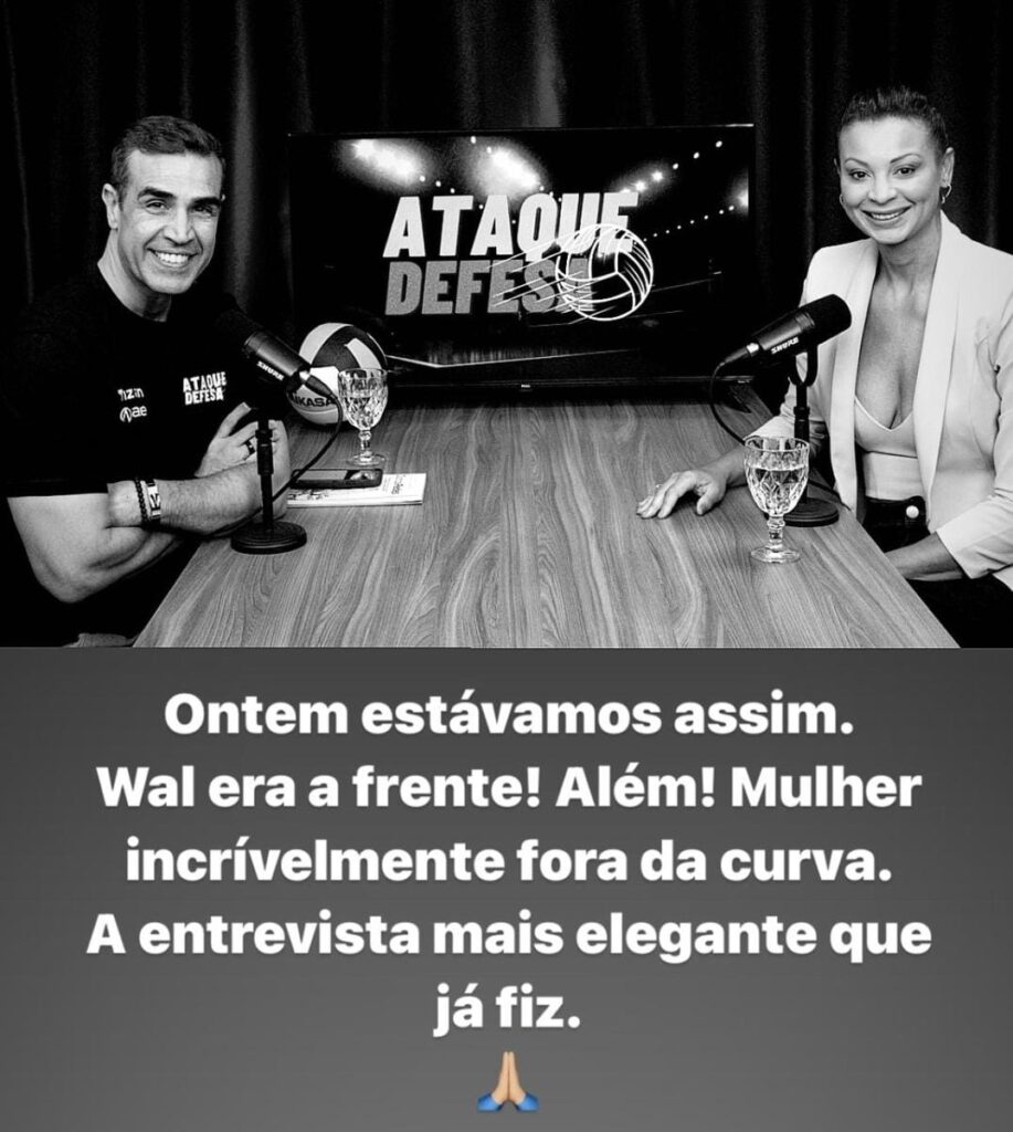 LUTO: Walewska Oliveira, ex-Osasco, morre aos 43 anos