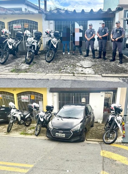 Osasco: casal é preso por roubo de veículo de aplicativo