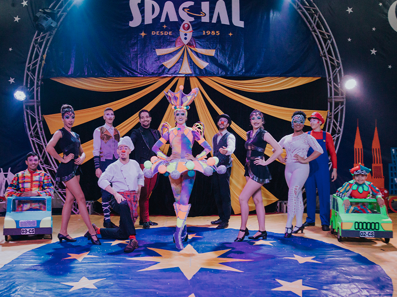 Entrada Gratuita: Itapevi recebe apresentações do Circo Spacial