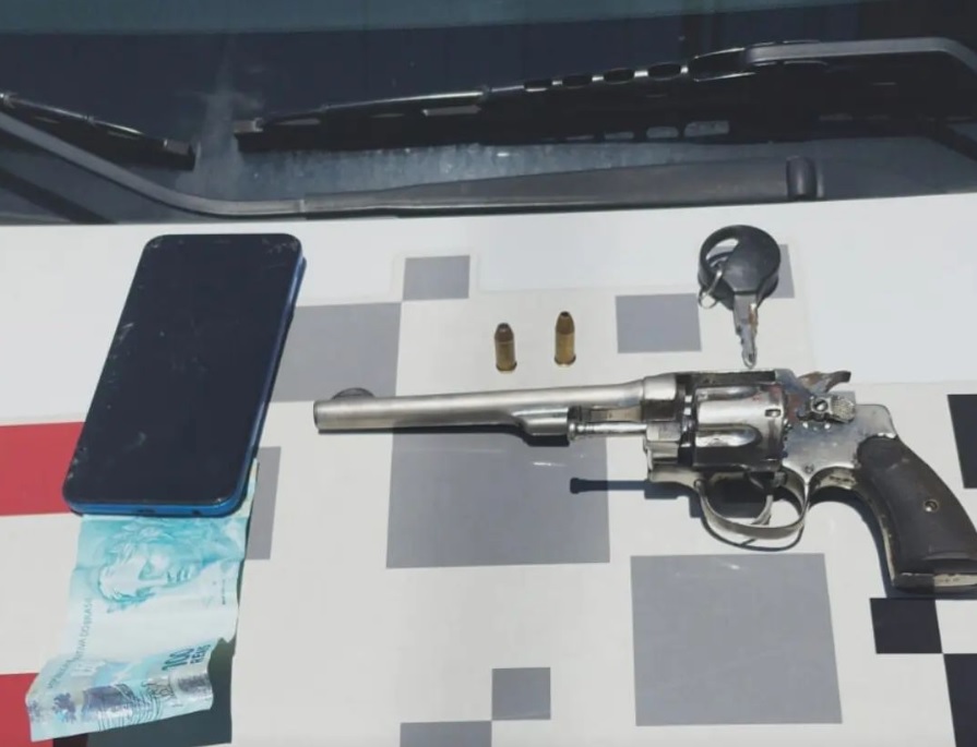 Barueri: homem é preso por realizar ameaças com arma de fogo