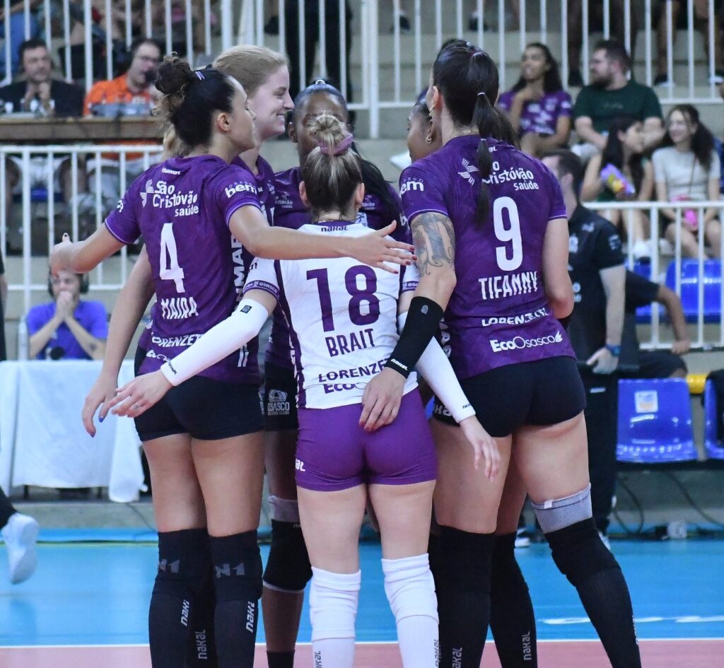 Osasco São Cristóvão Saúde bate o São Caetano por 3 sets a 0