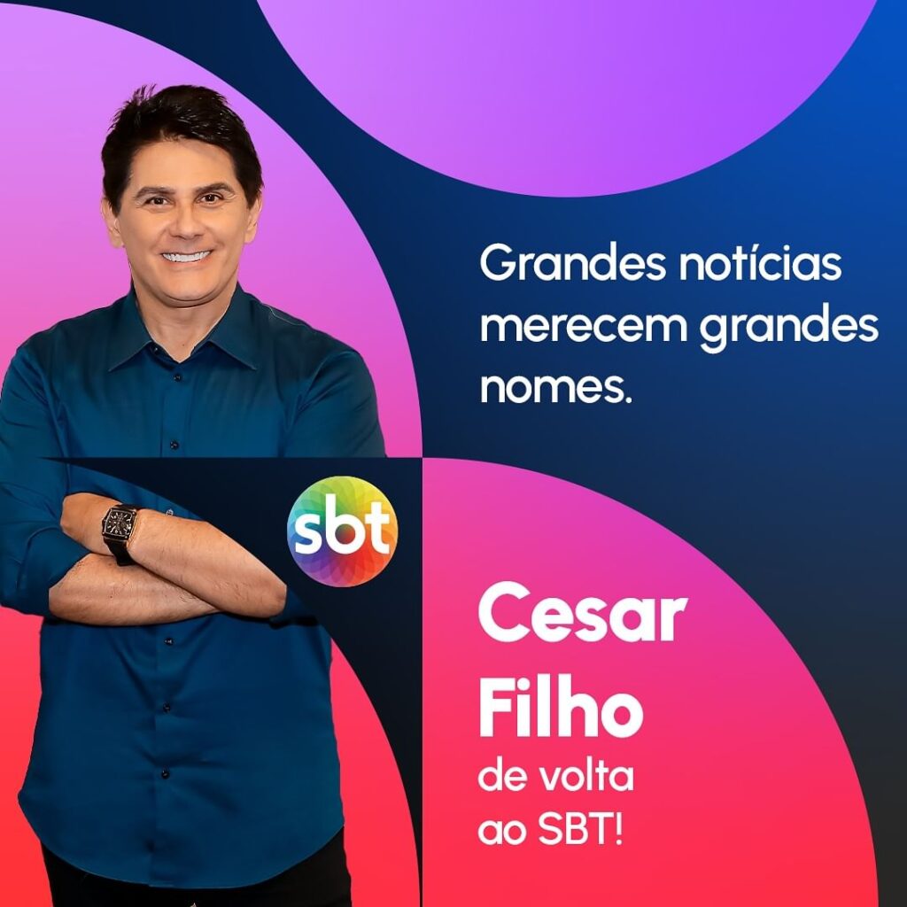 Cesar Filho, morador de Alphaville, de volta ao SBT