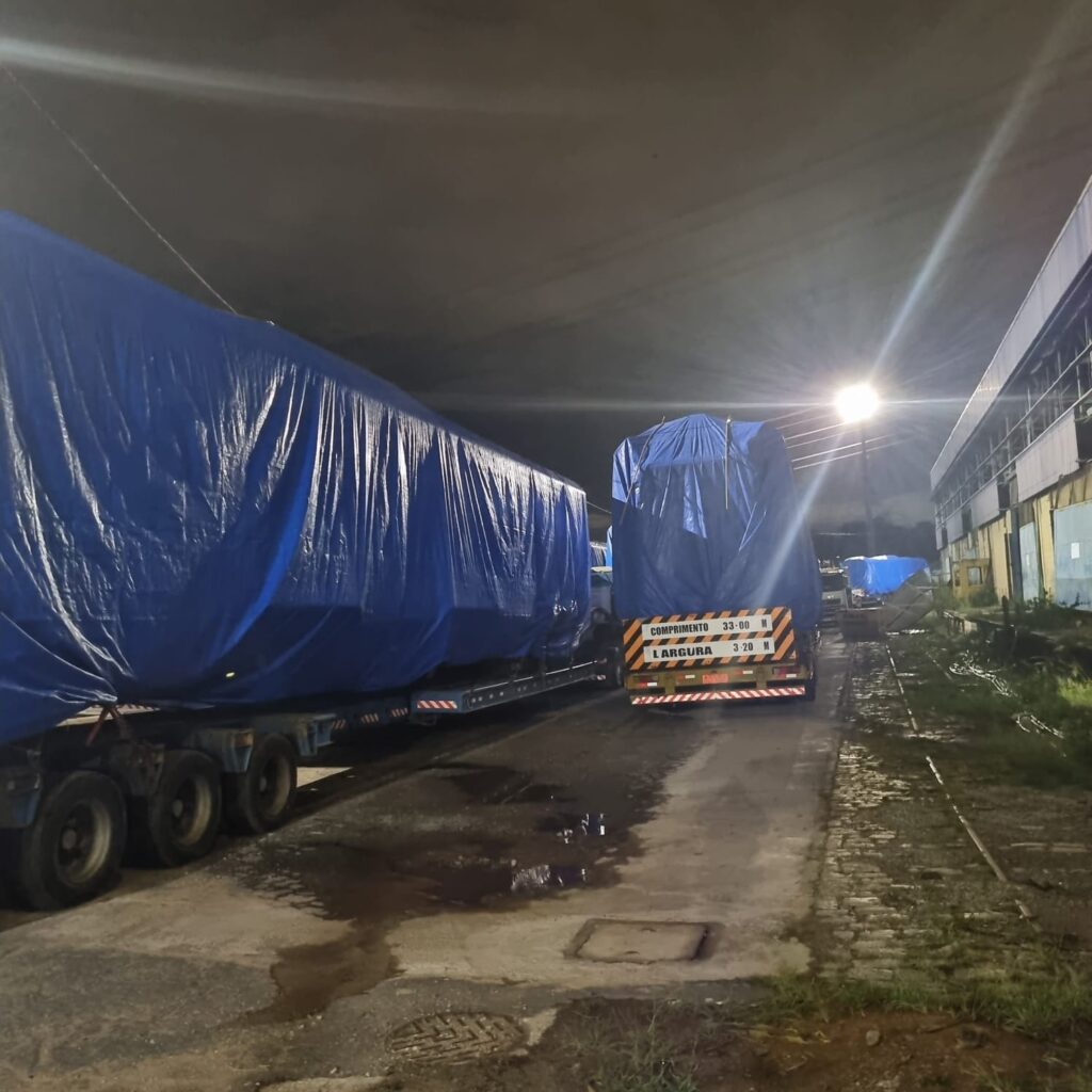 Osasco recebe 11º trem para transporte de 2.600 passageiros