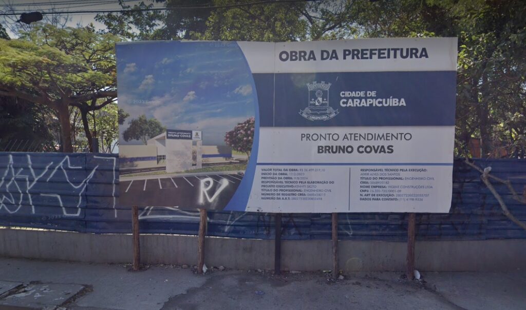 Carapicuíba: novo pronto atendimento já tem 3.566 m² construídos