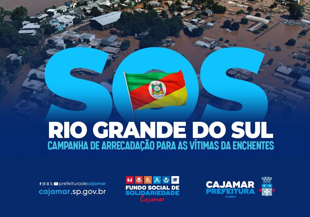 Cajamar: veja onde doar para vítimas no Rio Grande do Sul