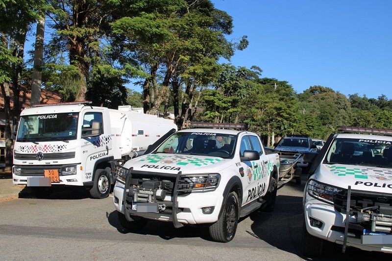 Ajuda humanitária: 46 policiais da Polícia Ambiental vão para o RS