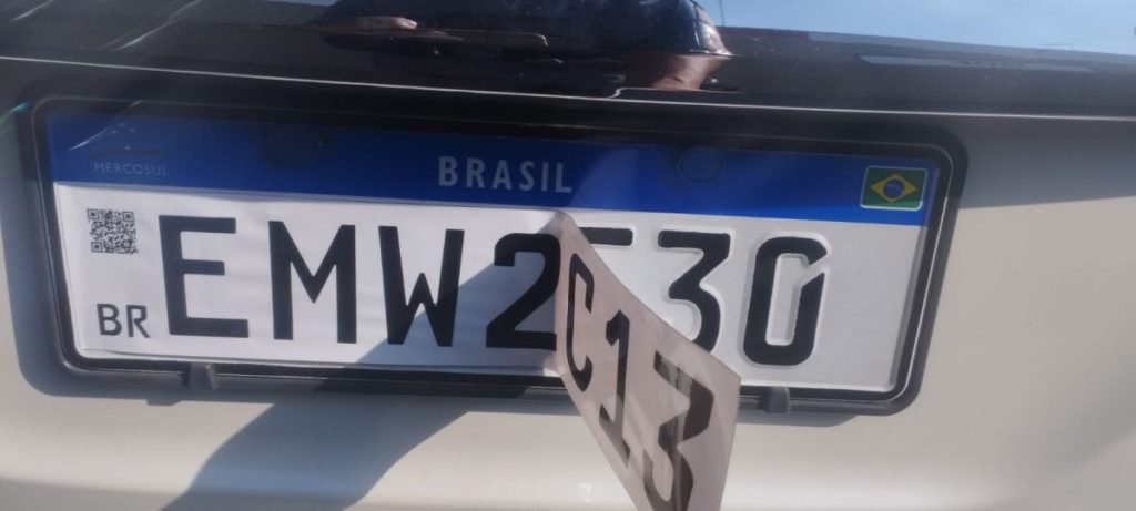 Policiais do 5ºBAEP flagram placa adulterada e recuperam veículo no Rodoanel