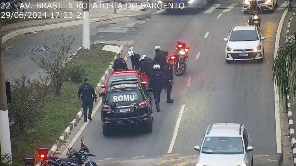 Osasco: Guarda Civil é atropelado ao fazer abordagem de veículo com som alto