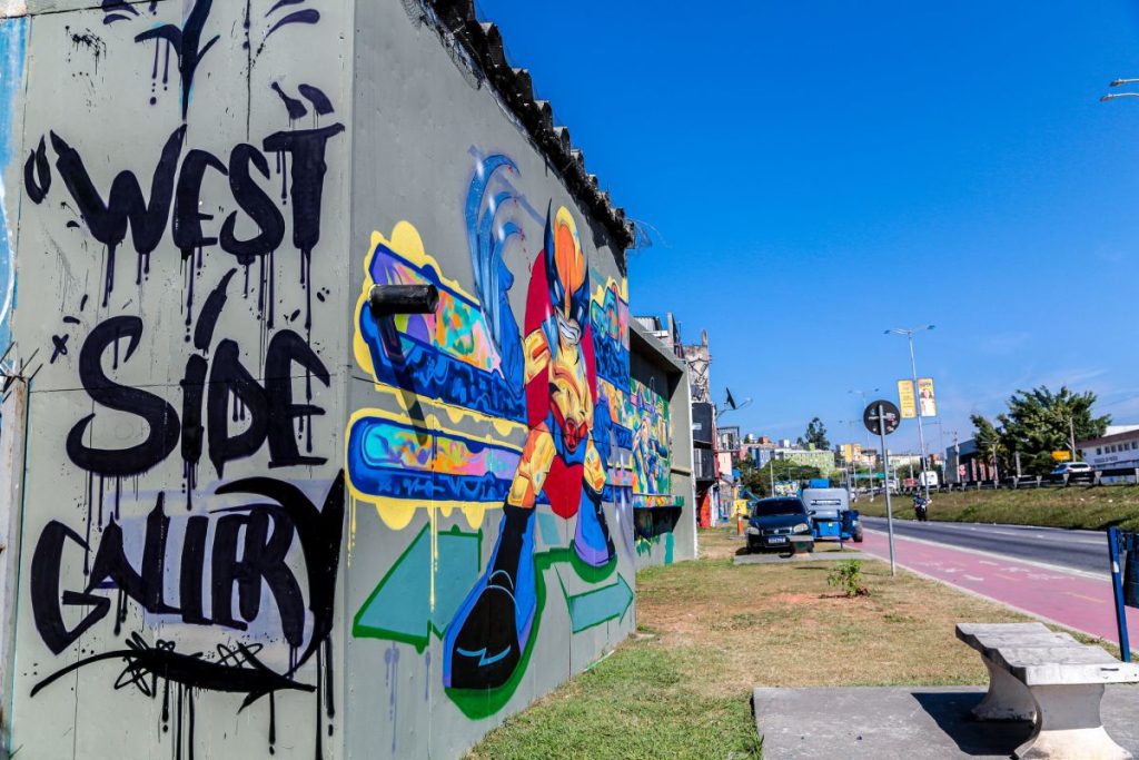 West Side Gallery: Espaço com nomes do grafite nacional e internacional é inaugurado em Itapevi