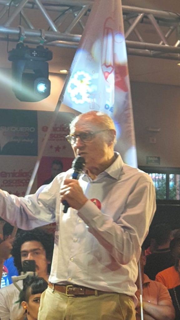 Osasco: convenção lança Emidio de Souza como candidato a prefeito 