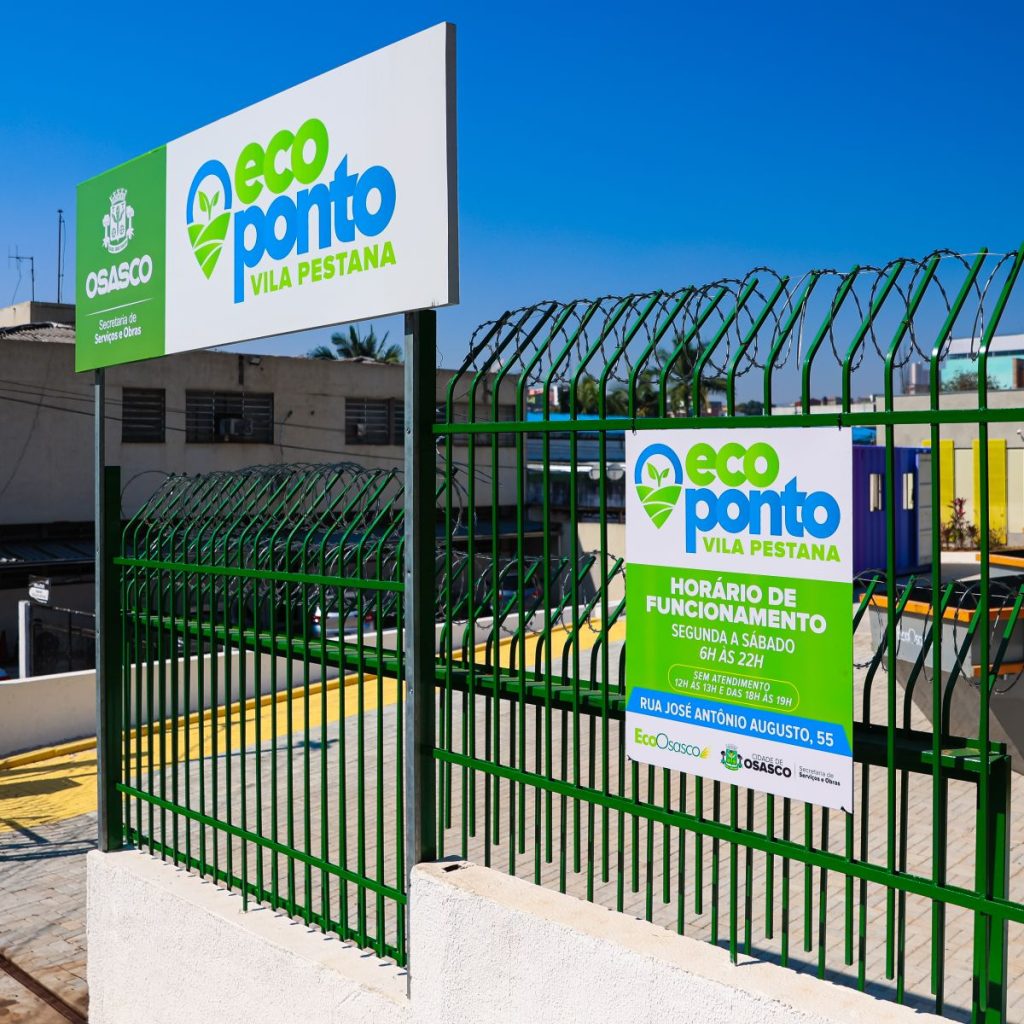 Osasco: ecoponto da Vila Pestana já está em operação