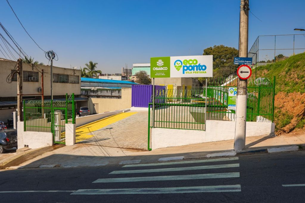 Osasco: ecoponto da Vila Pestana já está em operação