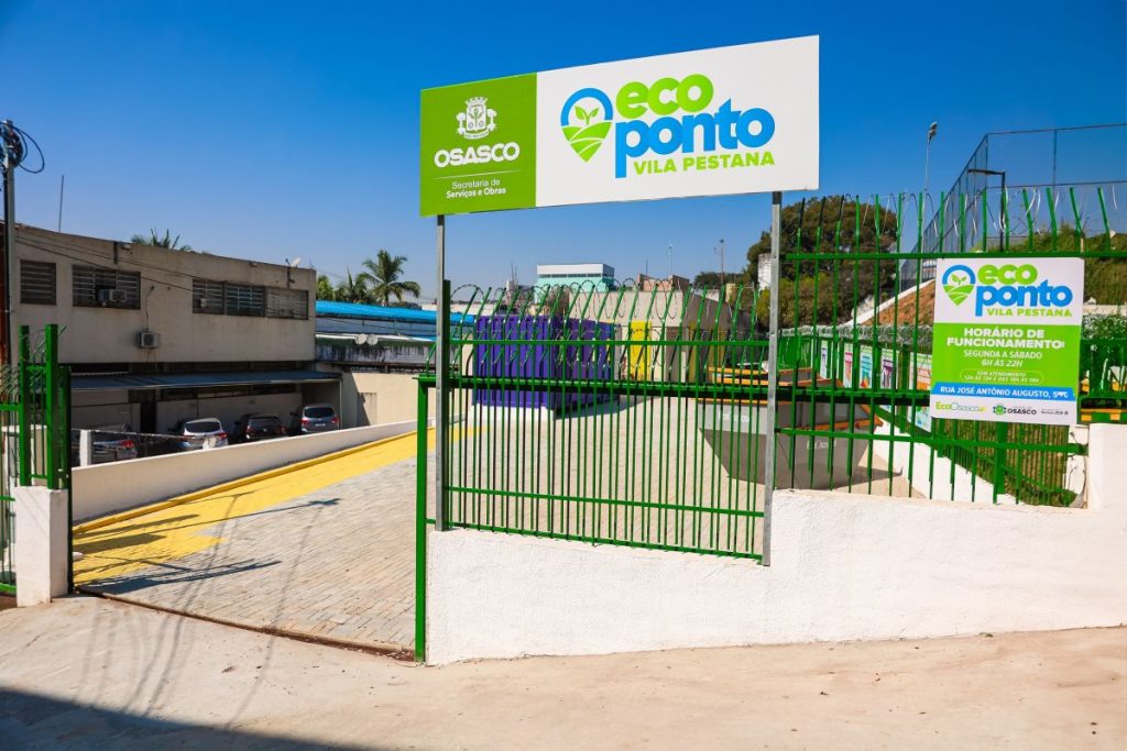 Osasco: ecoponto da Vila Pestana já está em operação