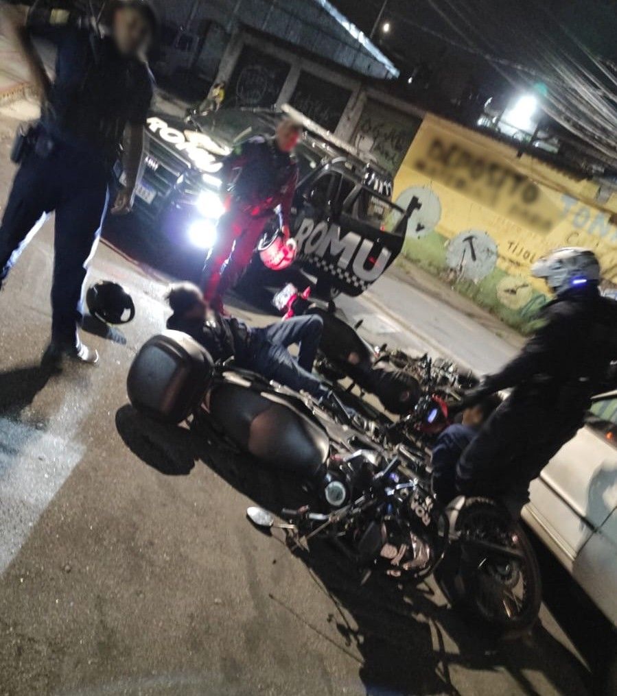 Perseguição termina com dois presos pela GCM de Carapicuíba