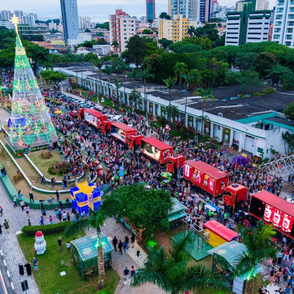 Caravana da Coca-Cola atraiu 4 mil pessoas em Osasco