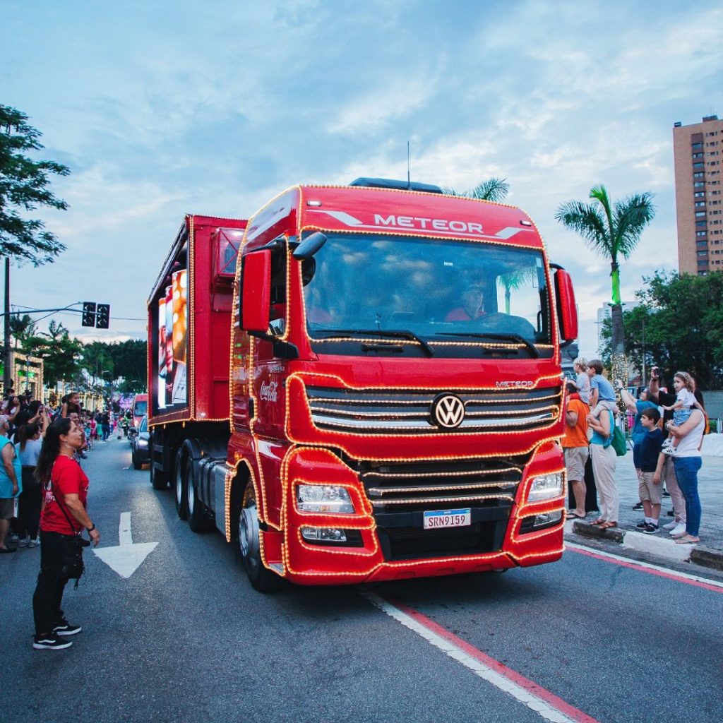 Caravana da Coca-Cola atraiu 4 mil pessoas em Osasco