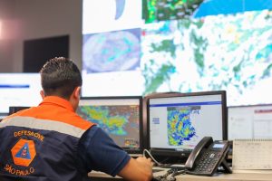 Defesa Civil emite alerta Frente Fria