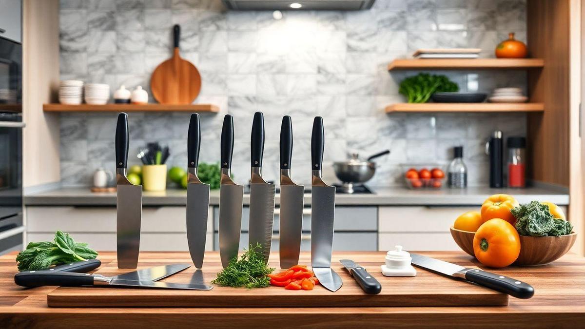 Importância das Melhores Facas para Preparar Alimentos na Cozinha