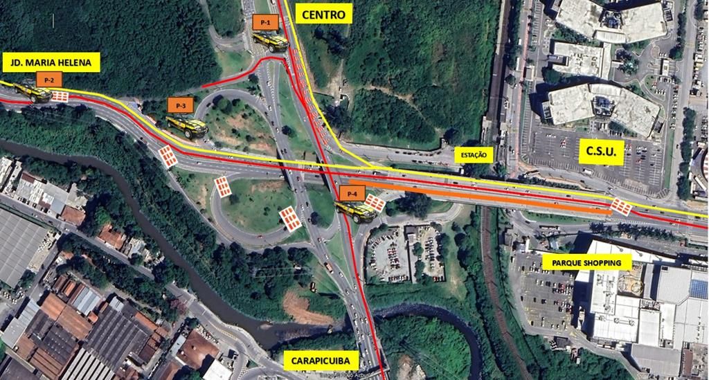 Barueri: viaduto da Aldeia interditado a partir de sexta (09)